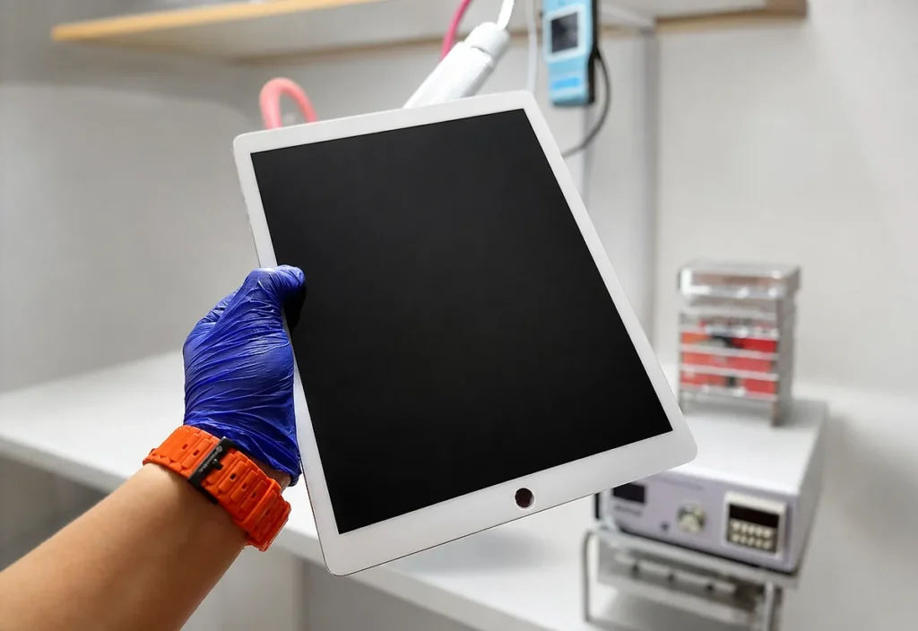 iPad po wymianie szyby