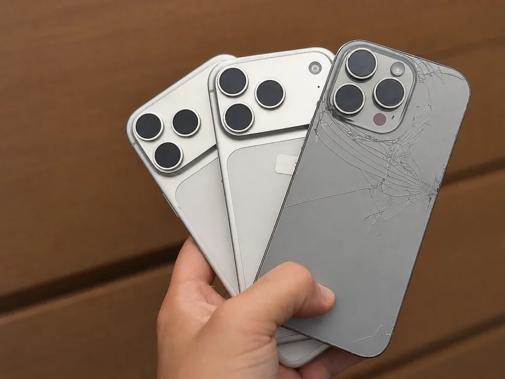 Używane iPhone’y przyjęte do skupu